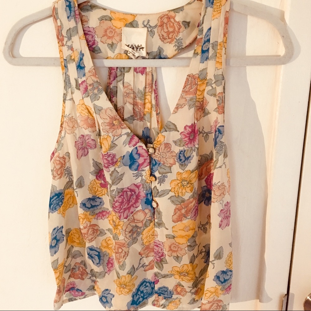 Floral blouse